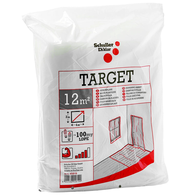 Abdeckfolie Target | LDPE | transparent-trüb | Schuller Eh`klar