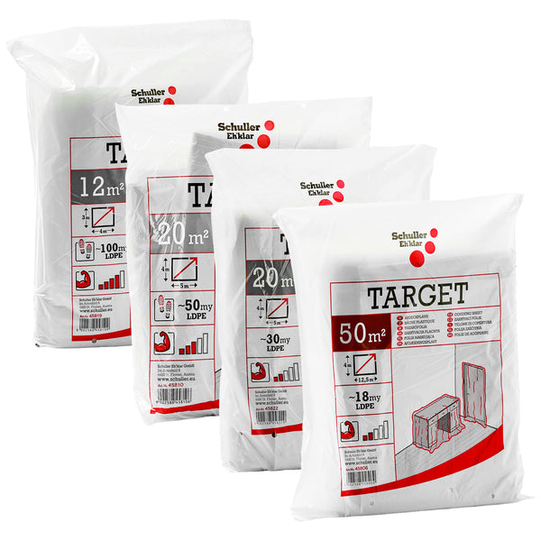 Abdeckfolie Target | LDPE | transparent-trüb | Schuller Eh`klar