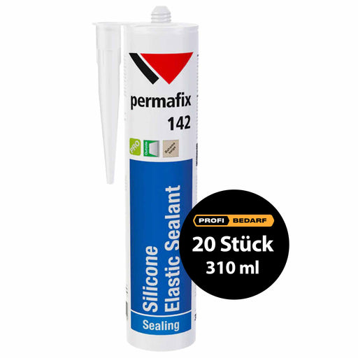 Silikon-Dichtemasse Elastic | 310 ml | Permafix 142-Profibedarf Online-Shop