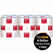 Handtuchrollen Blau | 130 m x 21 cm | 2-lagig | 100% Recycling | Katrin M2