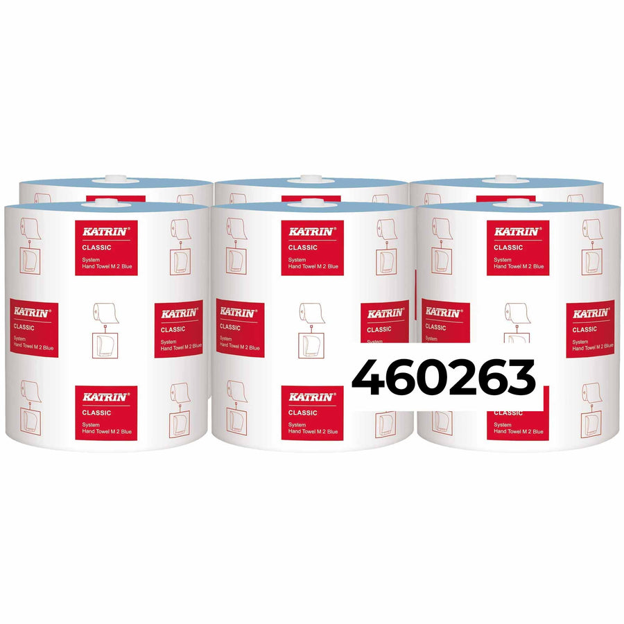 Handtuchrollen Blau | 130 m x 21 cm | 2-lagig | 100% Recycling | Katrin M 460263