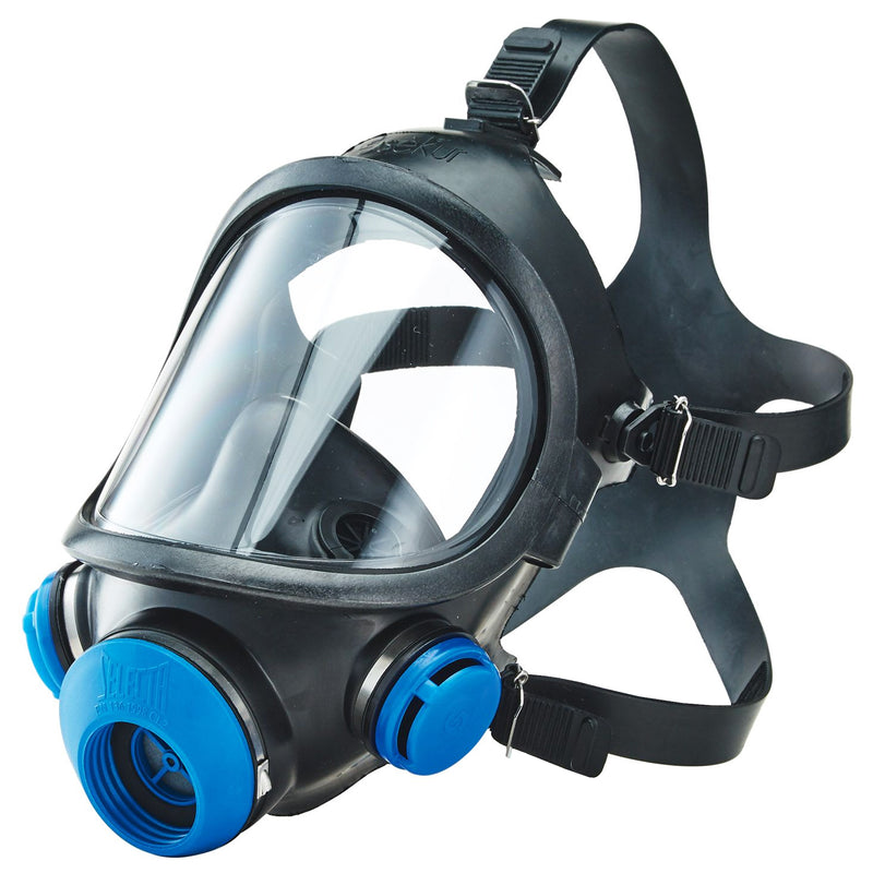 Vollmaske C 607/Selecta | Klasse 2 | Rundgewinde DIN EN 148-1 | DIN EN 136 | Ekastu Safety