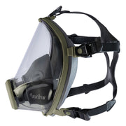 Vollmaske C 701 Olive | Klasse 3 | Rundgewinde DIN EN 148-1 | DIN EN 136 | Ekastu Safety