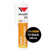 Hybrid-Dichtmasse Elastic 290 ml | dauerelastisch | innen & aussen | überstreichbar | UV-beständig | Permafix 155