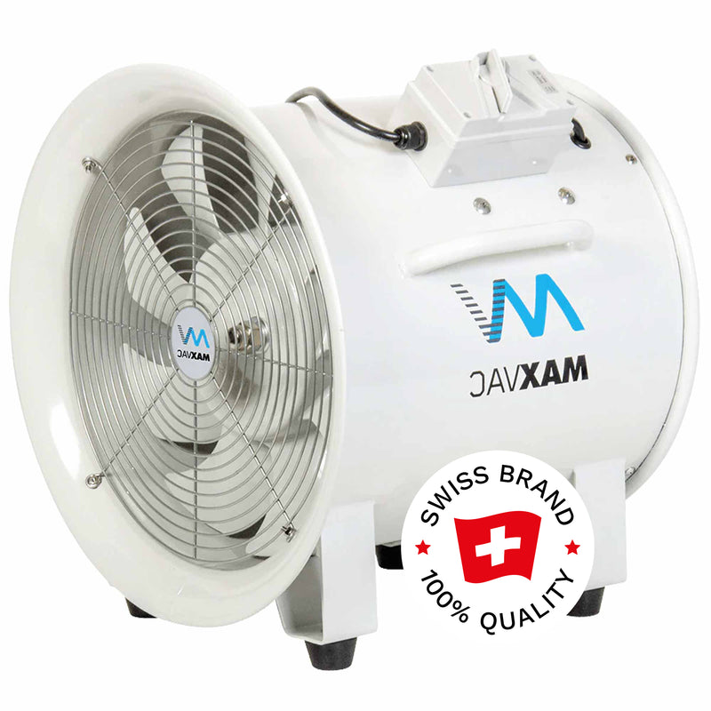 Industrie-Ventilator AMF 4800 | 4'800 m³/h | 500 W | Ø 40 cm | Maxvac