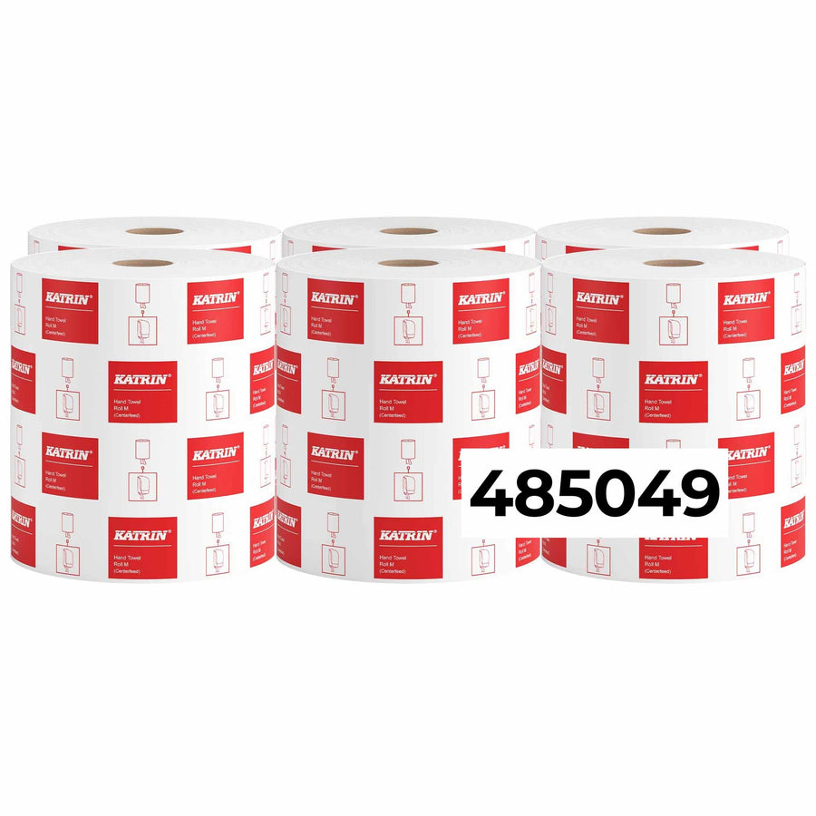 Handtuchrollen | Centerfeed | 300 m x 20,5 cm | 1-lagig | 100% Zellstoff | Katrin M 485049