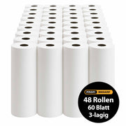 Haushaltspapier | 3-lagig | 60 Blatt | 100% Zellstoff