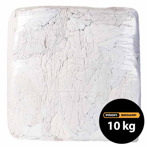 Palette | Putzlappen Trikot Hochweiss | 10 kg | sehr saugstark | lösungsmittelbeständig