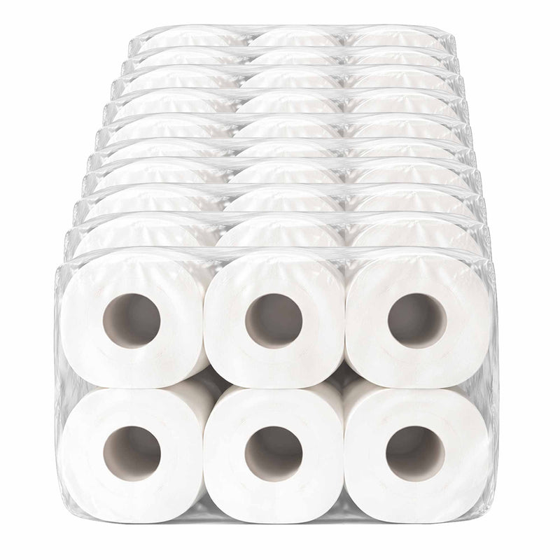 Toilettenpapier | 4-lagig | 100% Zellstoff | 150 Blatt | Fiore Prägung | FSC® zertifiziert