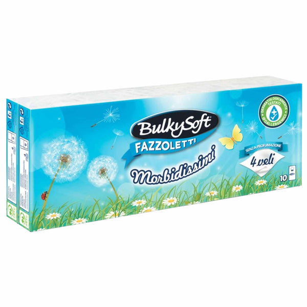 Kosmetiktücher | 4-lagig | 100% Zellstoff | PEFC zertifiziert | BulkySoft®