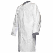 Einweg-Laborkittel Tyvek® 500 PL30 | mit Druckknöpfen & Taschen | Kategorie 3