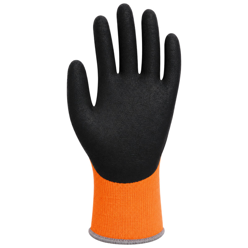 Acryl-Schnittschutz-Kälteschutzhandschuhe | Stufe C | Kat II | Latex-Vollbeschichtung | Kontaktkälte Stufe 2 | wasserdicht | Wonder Grip® WG-338 THERMO PLUS