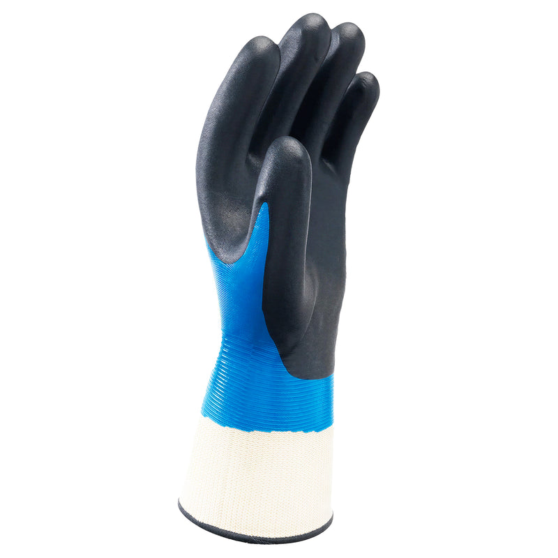 Nylon-Arbeitshandschuhe | Kat II | doppelte Nitril-Beschichtung | wasserabweisend | SHOWA™ 377