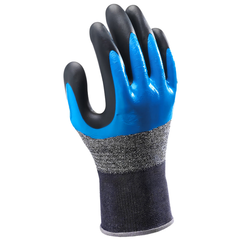 Nylon-Arbeitshandschuhe | Kat II | Schaumstoff-Nitril-Beschichtung | wasserabweisend | SHOWA™ 376R