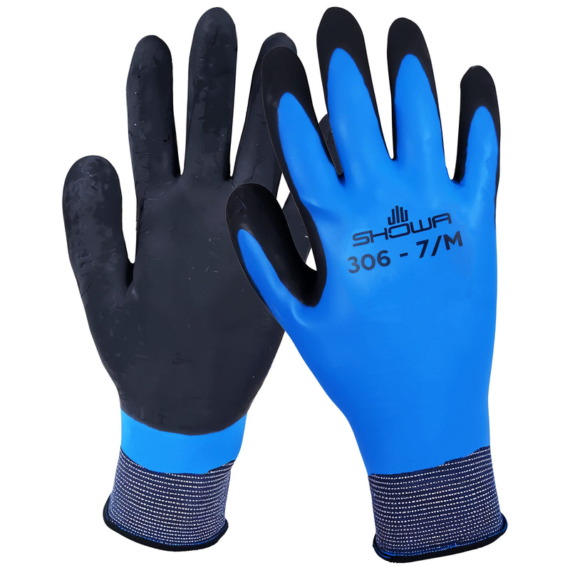 Nylon-Arbeitshandschuhe | Kat II | Latex-Schaum-Beschichtung | hautfreundlich | atmungsaktiv | wasserabweisend | SHOWA™ 306