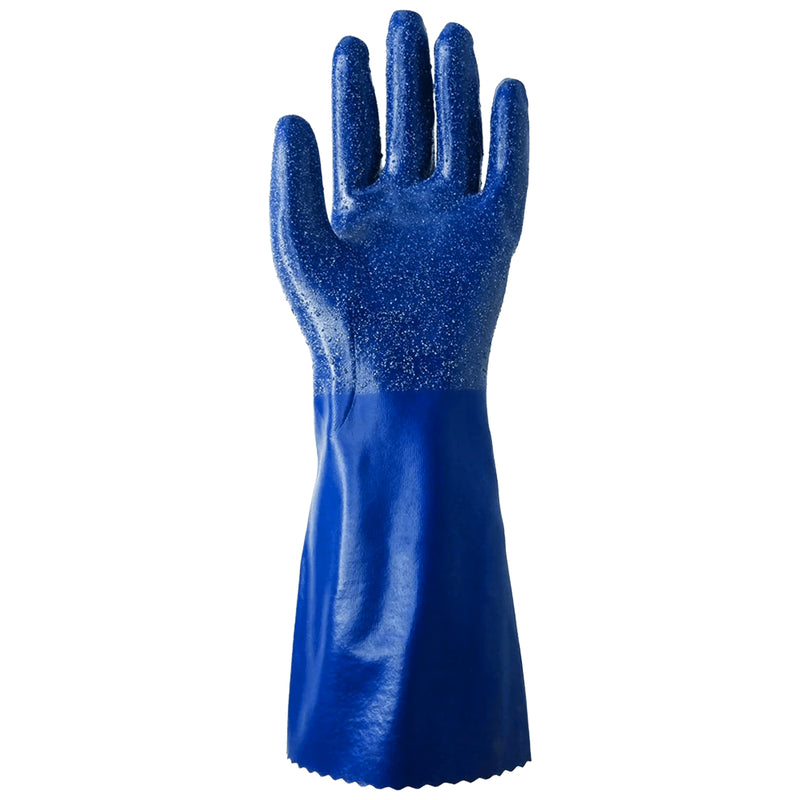 Nitril-Chemikalien-Schutzhandschuhe | Typ A | EN ISO 374-5 für Bakterien & Pilze | abrieb-, schnitt- & reissfest | lebensmittelgeeignet | Kat III | Nitril-Beschichtung | Eco Best Technology® | SHOWA™ NSK24