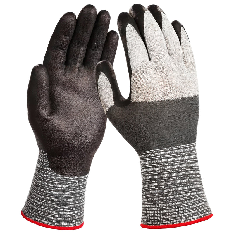 Mikrofaser-Arbeitshandschuhe | Kat II | mikroporöse Nitril-Beschichtung | abriebfest | latexfrei | extra leicht | SHOWA™ 381