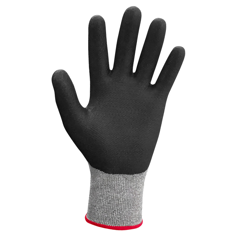 PE-Schnittschutz-Handschuhe | Stufe C | Kat II | mikroporöse Nitril-Beschichtung | HPPE verstärkt | ölabweisend | SHOWA™ Duracoil 386