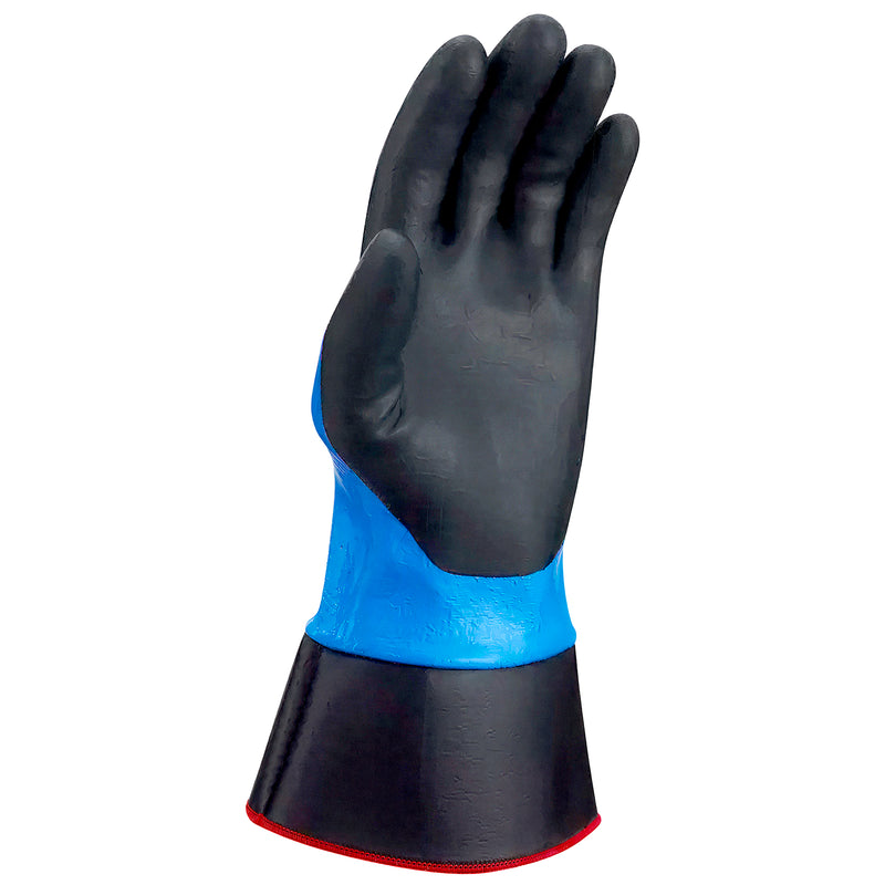 Nylon/PE-Schnittschutz-Handschuhe | Stufe D | Kat II | Nitril-Schaumstoff-Beschichtung | S-TEX®-Futter | verstärkte Sicherheitsstulpe | SHOWA™ S-TEX 377SC
