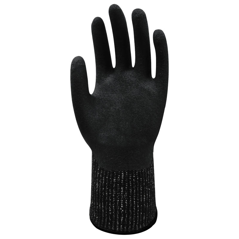 Mineralfaser-Nylon-Schnittschutz-Handschuhe | Stufe C | Kat III | Nitrilschaum-Beschichtung | ölfest | Wonder Grip® WG-640 DEXCUT®