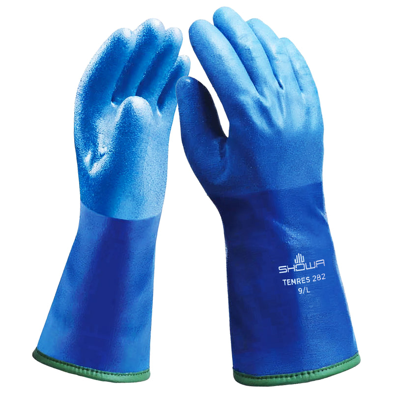 Nylon-Kälteschutz-Handschuhe | Kontaktkälte: Verstärkt | wasserdicht | EN 511: 021 | Kat II | PU-Beschichtung | SHOWA™ Temres 282