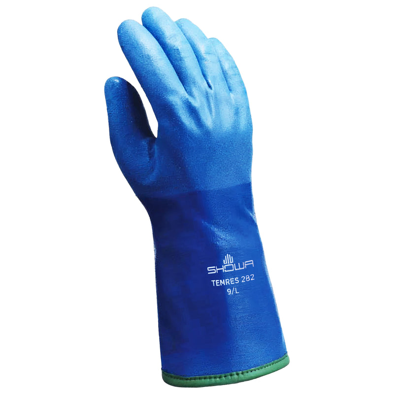 Nylon-Kälteschutz-Handschuhe | Kontaktkälte: Verstärkt | wasserdicht | EN 511: 021 | Kat II | PU-Beschichtung | SHOWA™ Temres 282