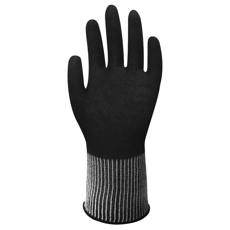 Nylon-Spandex-Arbeitshandschuhe | Kat II | doppelte Nitril-Beschichtung | ölbeständig | griffsicher | Wonder Grip® WG-510 OIL