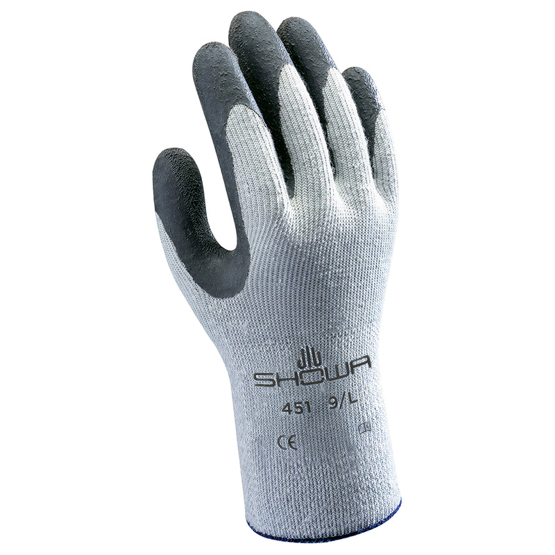 Baumwoll-Kälteschutz-Handschuhe | Kontaktkälte Basis | EN 511: 01X | Kat II | Latex-Beschichtung | SHOWA™ 451