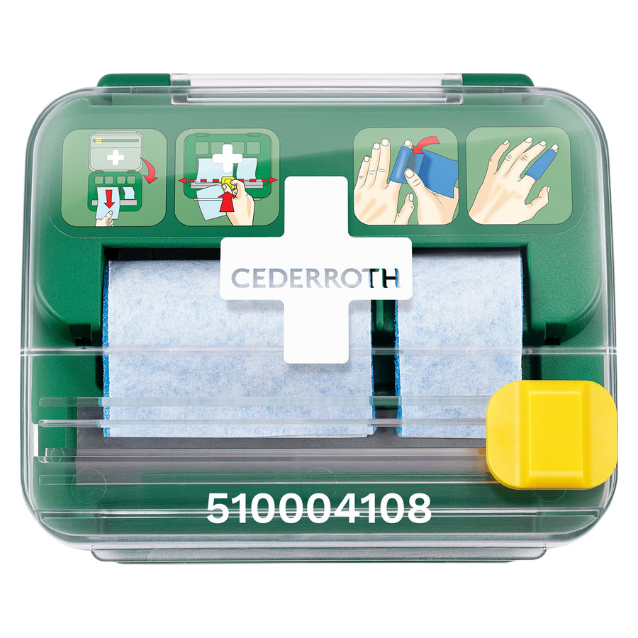 Soft Foam Spender 2-in-1 | Wundversorgung mit 2 Bandage-Breiten | selbsthaftend & wasserfest | Cederroth 510004108