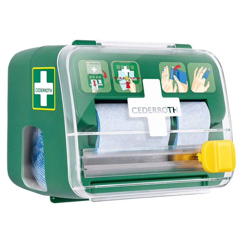 Soft Foam Spender 2-in-1 | Wundversorgung mit 2 Bandage-Breiten | selbsthaftend & wasserfest | Cederroth 510004108