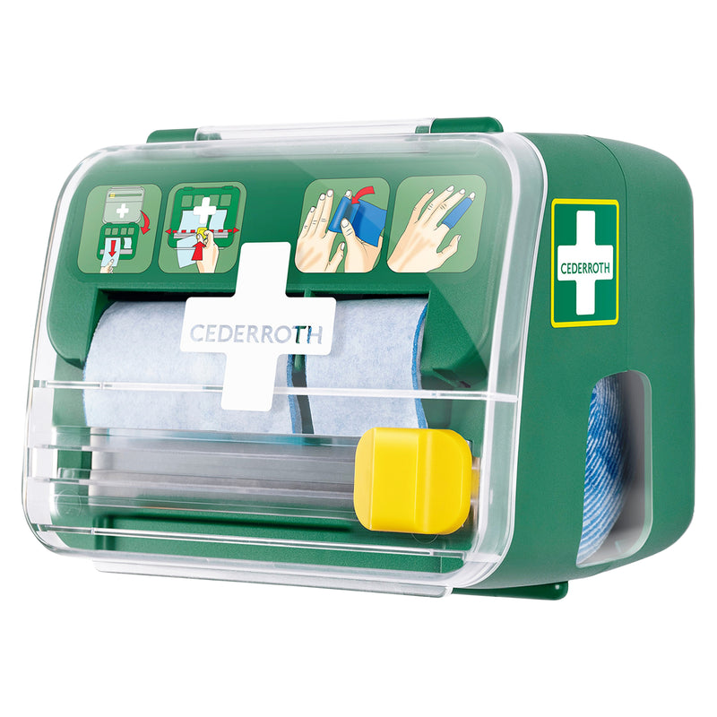 Soft Foam Spender 2-in-1 | Wundversorgung mit 2 Bandage-Breiten | selbsthaftend & wasserfest | Cederroth 510004108