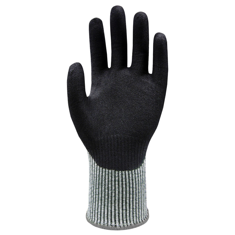 HPPE-Mineralfaser-Schnittschutz-Handschuhe | Stufe D | Kat II | Nitril-Beschichtung | griffsicher | Wonder Grip® WG-787 DEXCUT®