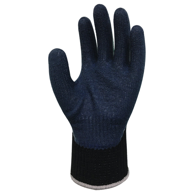 Spandex-Polyester-Schnittschutz-Handschuhe | Stufe D | Kat II | 3/4-Latex-Beschichtung | Kontaktkälte Stufe 1 | Wonder Grip® WG-733+ DEXCUT®