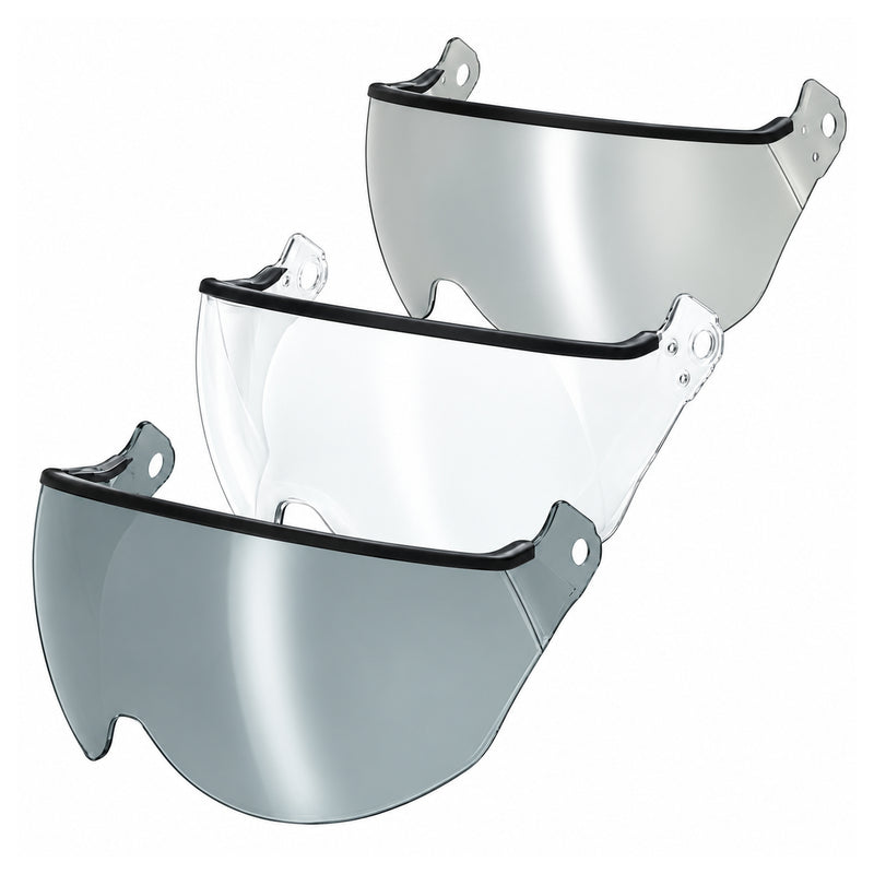 KASK V2 Plus, Variantenübersicht Getönt, Klar und Silber/verspiegelt