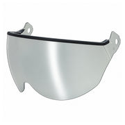 KASK V2 Plus Schutzvisier, Silber/verspiegelt, schräge Vorderansicht
