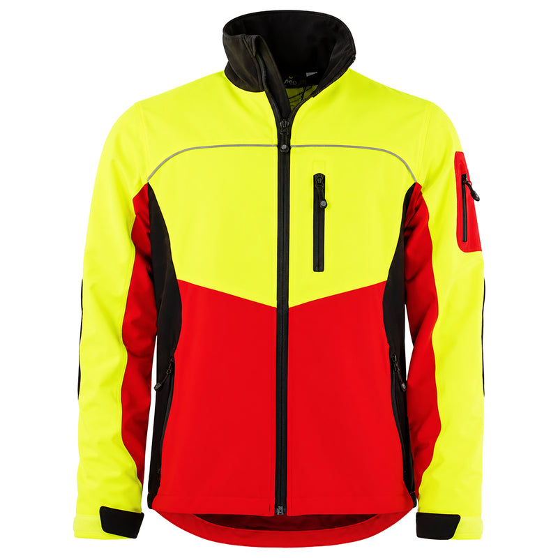Profi Forst-Arbeitsjacke | Polyester/Elasthan | atmungsaktiv, wasserabweisend & elastisch | 210 g/m² | Tapio Expert