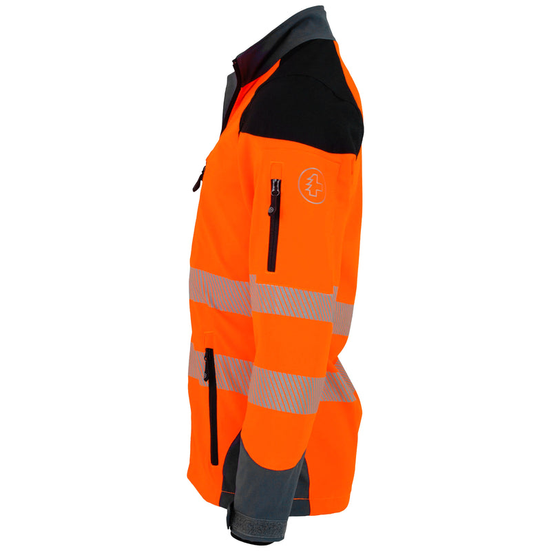 Leichte Forst-Arbeitsjacke | Klasse 2 | Polyester/Elasthan | atmungsaktiv, elastisch & schnelltrocknend | 250 g/m² | Tapio Protect