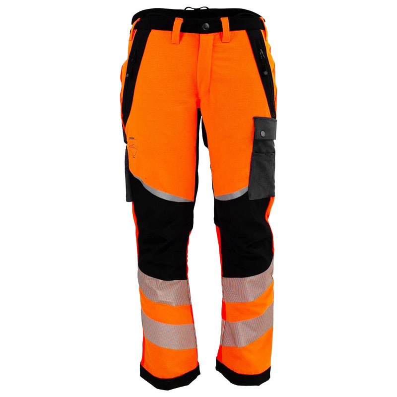 Warn-Schnittschutzhose | Klasse 2 | Kat III | EN 381-5 Klasse 1 | Polyester/Elasthan | atmungsaktiv, elastisch & schnitthemmend | Tapio Protect