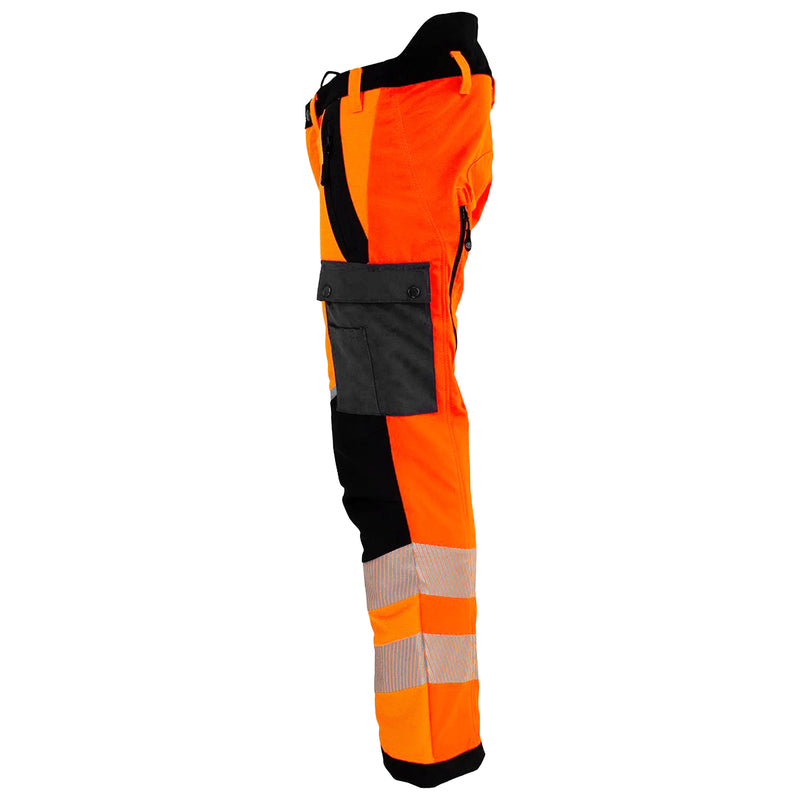 Warn-Schnittschutzhose | Klasse 2 | Kat III | EN 381-5 Klasse 1 | Polyester/Elasthan | atmungsaktiv, elastisch & schnitthemmend | Tapio Protect