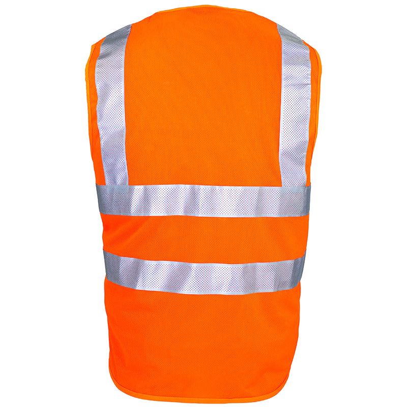 Warnschutz Weste | Klasse 2 | PE | luftdurchlässiges Netzgewebe | 120 g/m² | Bormio Safety Napf