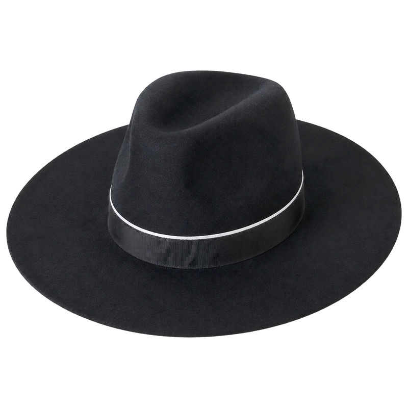 Filzhut | 100% Wollfilz | wasser- & schmutzabweisend | 360° Reflexband | Fleece-Ohrenwärmer | Made in Switzerland | Bormio Spirit Joran