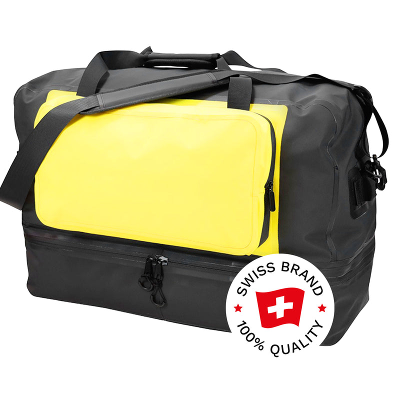 Bautasche | wasserdicht | PVC Tarpaulin 500D | mit Schuhfach | 68 x 48 x 30 cm | Bormio Spirit Magnus
