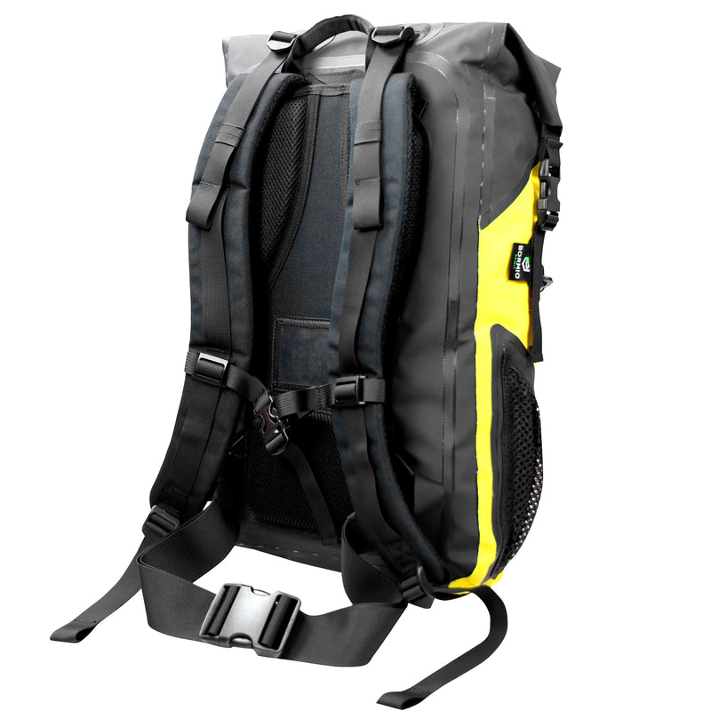 Baurucksack 35L | wasserdicht | PVC Tarpaulin 500D | Rolltop | mit Helmhalterung | Bormio Spirit Eskil