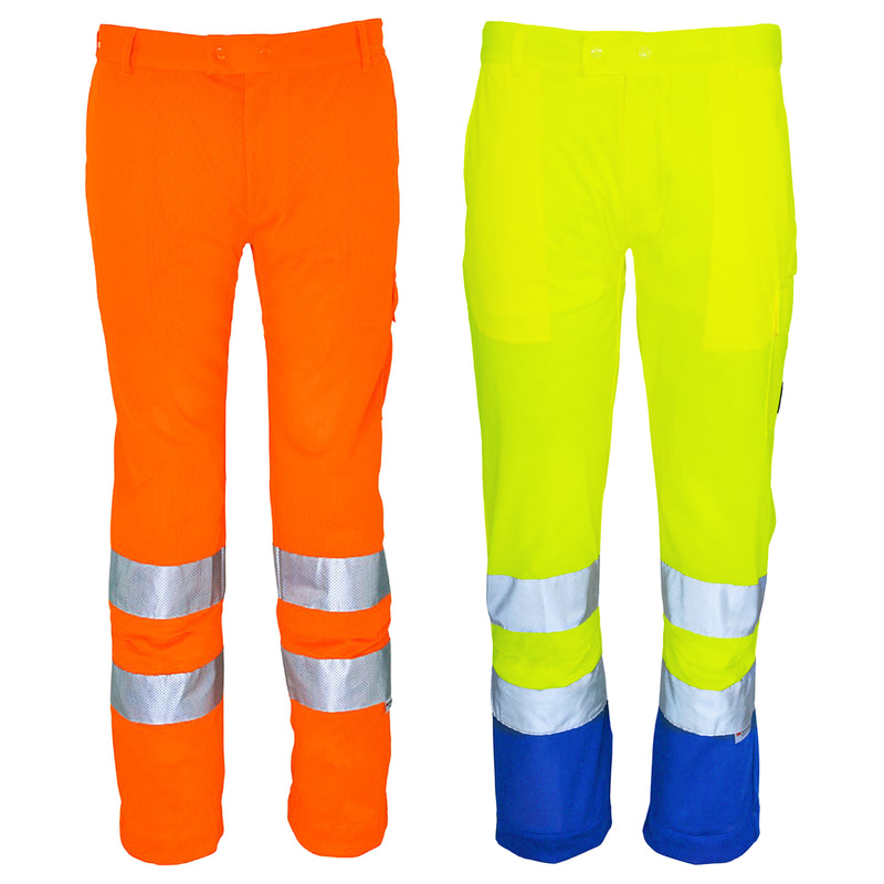 Warnschutz Hose | Klasse 2 | PE | luftdurchlässig & atmungsaktiv | 120 g/m² | Bormio Safety Dole