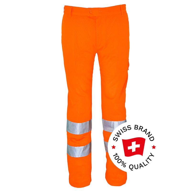 Warnschutz Hose | Klasse 2 | PE | luftdurchlässig & atmungsaktiv | 120 g/m² | Bormio Safety Dole