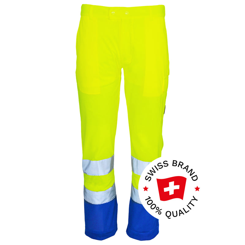 Warnschutz Hose | Klasse 2 | PE | luftdurchlässig & atmungsaktiv | 120 g/m² | Bormio Safety Dole