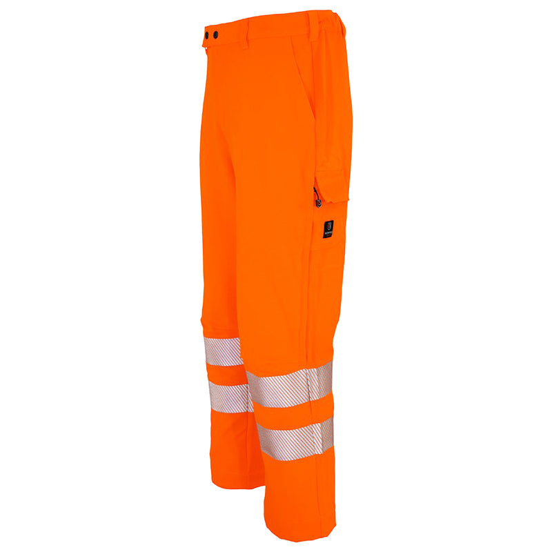 Warnschutz Bundhose | Klasse 2 | PE/Elastane | elastisch, dehnbar, extrem bequem & leicht | 208 g/m² | Bormio Safety Air 4 Comfort