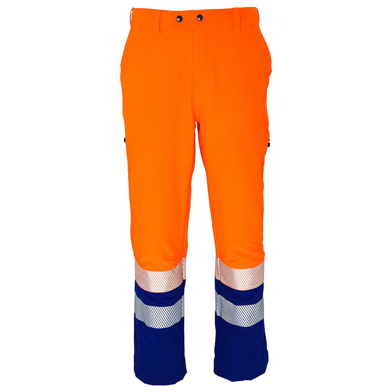 Warnschutz Bundhose | Klasse 2 | PE/Elastane | elastisch, dehnbar, extrem bequem & leicht | 208 g/m² | Bormio Safety Air 4 Comfort