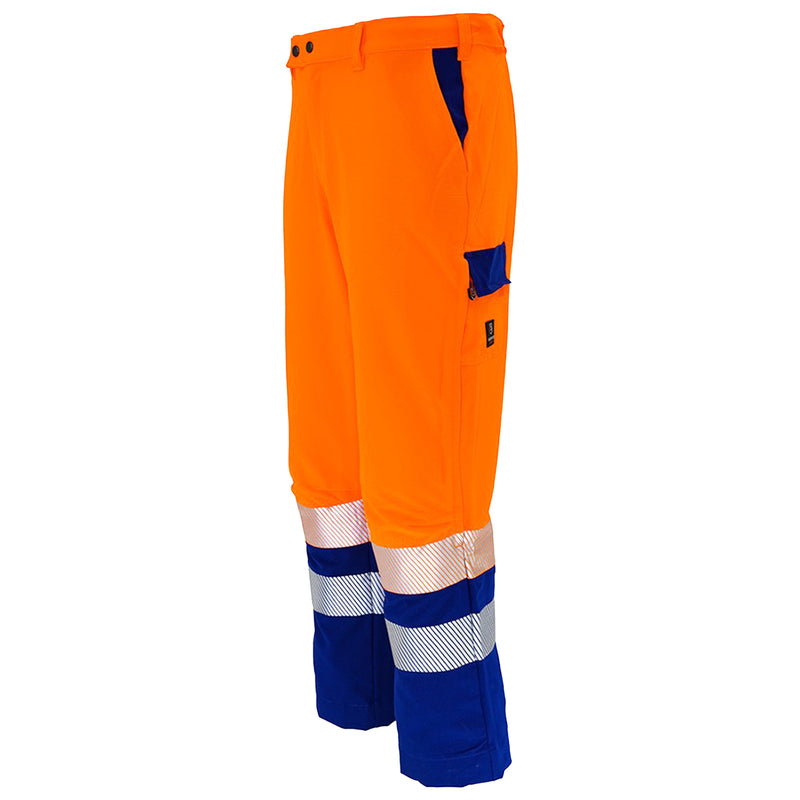 Warnschutz Bundhose | Klasse 2 | PE/Elastane | elastisch, dehnbar, extrem bequem & leicht | 208 g/m² | Bormio Safety Air 4 Comfort