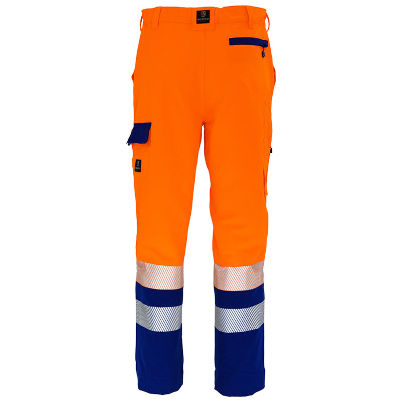 Warnschutz Bundhose | Klasse 2 | PE/Elastane | elastisch, dehnbar, extrem bequem & leicht | 208 g/m² | Bormio Safety Air 4 Comfort